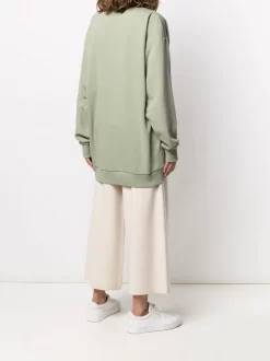 12 STOREEZ LIGHT GREEN Sweat à Coupe Oversize Femme -12 STOREEZ Soldes Magasin 15935924 30571991 600