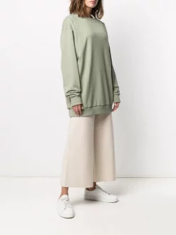 12 STOREEZ LIGHT GREEN Sweat à Coupe Oversize Femme -12 STOREEZ Soldes Magasin 15935924 30573240 600