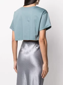 12 STOREEZ T-shirt à Coupe Crop Femme -12 STOREEZ Soldes Magasin 15938835 30111438 600