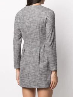 12 STOREEZ Grey Robe Courte Droite Femme -12 STOREEZ Soldes Magasin 15940226 30098147 600