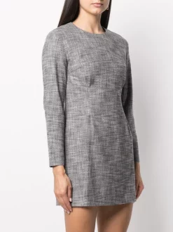 12 STOREEZ Grey Robe Courte Droite Femme -12 STOREEZ Soldes Magasin 15940226 30098149 600