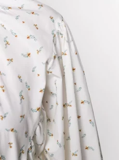 12 STOREEZ IVORY Robe Courte Ceinturée à Fleurs Femme -12 STOREEZ Soldes Magasin 15940229 30098167 600