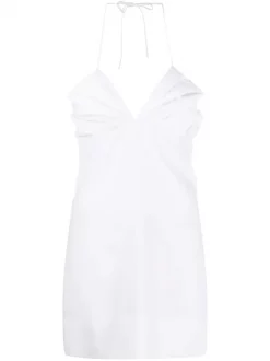 ( Positively Conscious ) 12 STOREEZ Robe Courte à Dos-nu WHITE