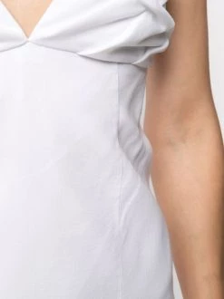 ( Positively Conscious ) 12 STOREEZ Robe Courte à Dos-nu WHITE -12 STOREEZ Soldes Magasin 15940261 30111249 600