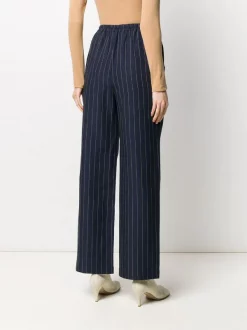 ( Positively Conscious ) 12 STOREEZ BLUE Pantalon De Tailleur à Fines Rayures Femme -12 STOREEZ Soldes Magasin 15940273 30098236 600