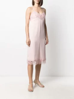 12 STOREEZ PINK Robe-nuisette En Dentelle à Fleurs Femme -12 STOREEZ Soldes Magasin 15940276 30290414 600