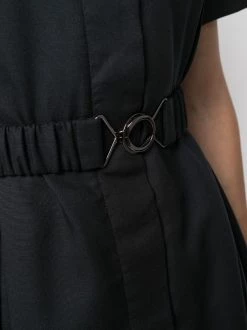 ( Positively Conscious ) 12 STOREEZ BLACK Robe Mi-longue à Taille Ceinturée Femme -12 STOREEZ Soldes Magasin 15940282 30111266 600