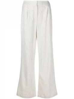 ( Positively Conscious ) 12 STOREEZ Pantalon à Rayures Femme