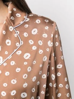 12 STOREEZ BROWN Ensemble Haut-pantalon à Fleurs Femme -12 STOREEZ Soldes Magasin 15940695 30098476 600