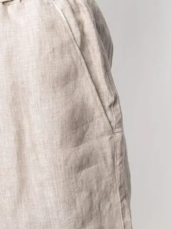 ( Positively Conscious ) 12 STOREEZ Beige Melange Short à Taille Haute Froncée Femme -12 STOREEZ Soldes Magasin 15940700 30098490 600