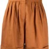( Positively Conscious ) 12 STOREEZ Terracota Short Ample Plissé Femme