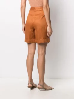 ( Positively Conscious ) 12 STOREEZ Terracota Short Ample Plissé Femme -12 STOREEZ Soldes Magasin 15940714 30122270 600