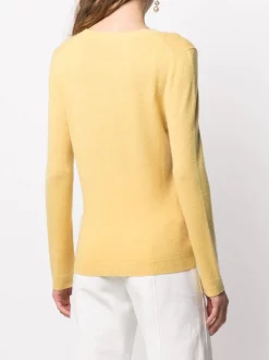 12 STOREEZ MUSTARD Pull à Col V Femme -12 STOREEZ Soldes Magasin 16052347 30557096 600