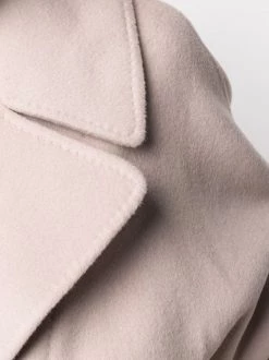 12 STOREEZ DUSTY PINK Manteau à Taille Ceinturée Femme -12 STOREEZ Soldes Magasin 16052368 30557120 600