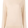 12 STOREEZ BEIGe Pull à Col Rond Femme