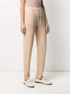 12 STOREEZ BEIGe Pantalon à Lien De Resserrage Femme -12 STOREEZ Soldes Magasin 16058542 30558578 600