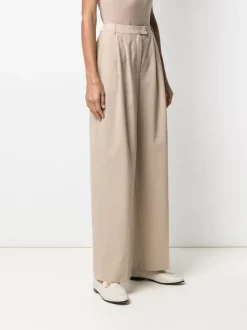 12 STOREEZ BEIGe Pantalon Ample à Taille Haute Femme 7 12 STOREEZ BEIGe Pantalon Ample à Taille Haute Femme -12 STOREEZ Soldes Magasin 16058551 30643537 600
