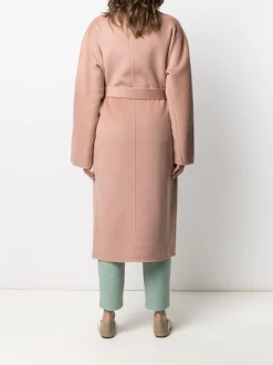 12 STOREEZ Powdery Manteau Croisé Oversize Femme -12 STOREEZ Soldes Magasin 16058556 30557622 600