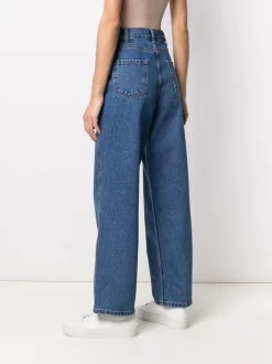 12 STOREEZ BLUE Jean Ample à Taille Haute Femme -12 STOREEZ Soldes Magasin 16058581 30643596 600