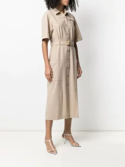 12 STOREEZ Robe Mi-longue à Manches Courtes Femme -12 STOREEZ Soldes Magasin 16058584 30643604 600