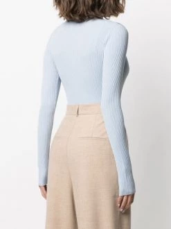 12 STOREEZ Body à Détail Nervuré LIGHT BLUE -12 STOREEZ Soldes Magasin 16274698 31541509 600