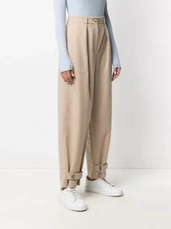 12 STOREEZ Pantalon à Chevilles Boutonnées Femme -12 STOREEZ Soldes Magasin 16274703 31543385 600