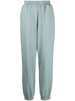 12 STOREEZ Pantalon De Jogging à Taille Haute Grey Blue
