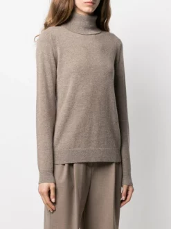 12 STOREEZ Pull En Cachemire à Col Roulé Coffee Melange -12 STOREEZ Soldes Magasin 16274709 31553598 600