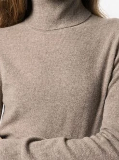 12 STOREEZ Pull En Cachemire à Col Roulé Coffee Melange -12 STOREEZ Soldes Magasin 16274709 31553599 600