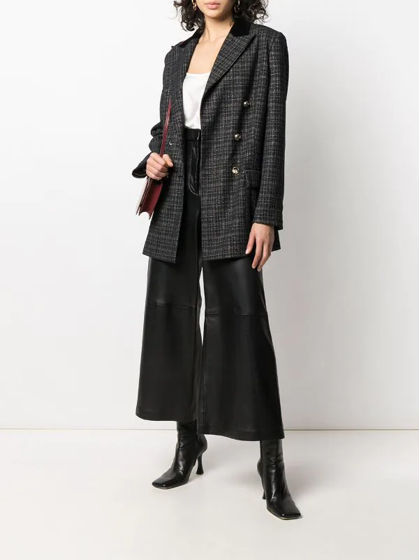 12 STOREEZ Blazer à Boutonnière Croisée NAVY BLUE 2 12 STOREEZ Blazer à Boutonnière Croisée NAVY BLUE – Image 2