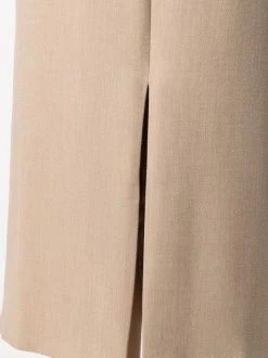 12 STOREEZ DESERT SAND Jupe Mi-longue à Fente Sur Le Devant Femme -12 STOREEZ Soldes Magasin 16280969 31550533 600