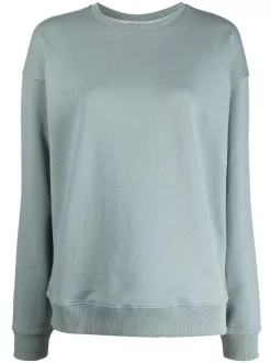 12 STOREEZ Grey Blue Sweat à Col Rond Femme