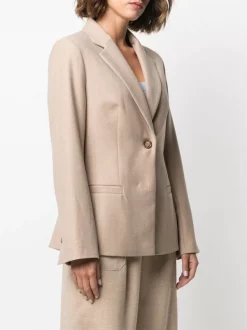 12 STOREEZ Blazer à Simple Boutonnage DESERT SAND -12 STOREEZ Soldes Magasin 16281589 31550566 600