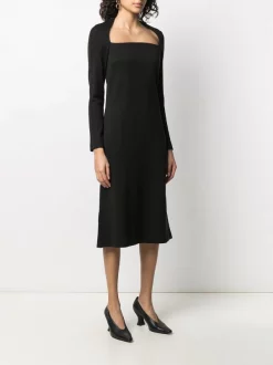 12 STOREEZ Robe En Maille à Encolure Carrée Femme -12 STOREEZ Soldes Magasin 16281594 31550590 600