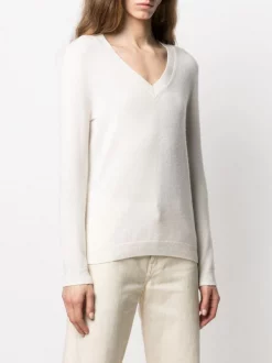 12 STOREEZ Sweat Nervuré à Col V Femme -12 STOREEZ Soldes Magasin 16282469 31550625 600