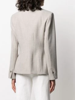 12 STOREEZ Veste à Simple Boutonnage Grey -12 STOREEZ Soldes Magasin 16282470 31550631 600