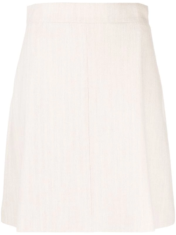 12 STOREEZ IVORY BEIGE Minijupe En Maille Femme 1 12 STOREEZ IVORY BEIGE Minijupe En Maille Femme