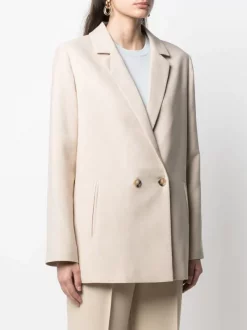 12 STOREEZ Manteau Ample à Boutonnière Croisée Femme -12 STOREEZ Soldes Magasin 16442997 32179359 600