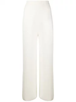 12 STOREEZ Pantalon à Coupe Ample IVORY