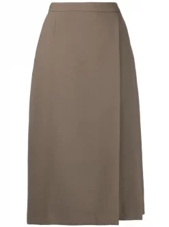 12 STOREEZ Jupe Longue Plissée Femme