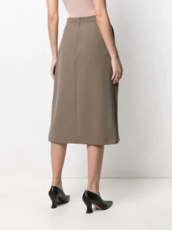 12 STOREEZ Jupe Longue Plissée Femme -12 STOREEZ Soldes Magasin 16444013 32177754 600