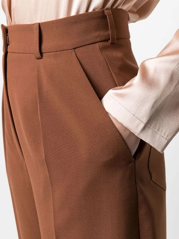 12 STOREEZ Pantalon Cigarette à Plis Femme 5 12 STOREEZ Pantalon Cigarette à Plis Femme – Image 5