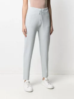 12 STOREEZ Grey Blue Pantalon De Jogging à Lien De Resserrage Femme -12 STOREEZ Soldes Magasin 16461130 32192927 600