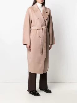 12 STOREEZ Manteau Croisé à Taille Ceinturée Femme -12 STOREEZ Soldes Magasin 16461132 32194054 600