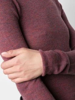 12 STOREEZ Pull En Maille Fine à Col Roulé RED MELANGE -12 STOREEZ Soldes Magasin 16461135 32180717 600