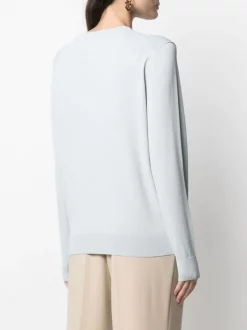 12 STOREEZ Grey Blue Pull En Maille Fine Femme -12 STOREEZ Soldes Magasin 16461142 32179323 600