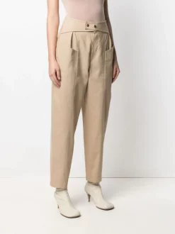 12 STOREEZ Pantalon à Taille Haute Femme -12 STOREEZ Soldes Magasin 16461146 32177782 600