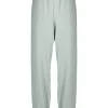 12 STOREEZ GREEN Pantalon De Jogging à Taille élastiquée Femme