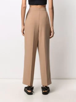 12 STOREEZ LIGHT COFFEE Pantalon Court à Taille Haute Femme -12 STOREEZ Soldes Magasin 16545495 33168189 600