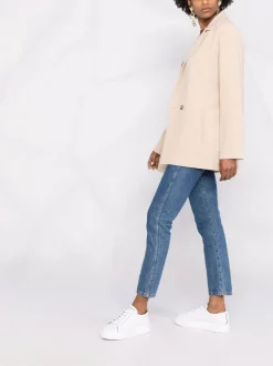 12 STOREEZ Blazer à Boutonnière Croisée Femme -12 STOREEZ Soldes Magasin 16545496 33122886 600